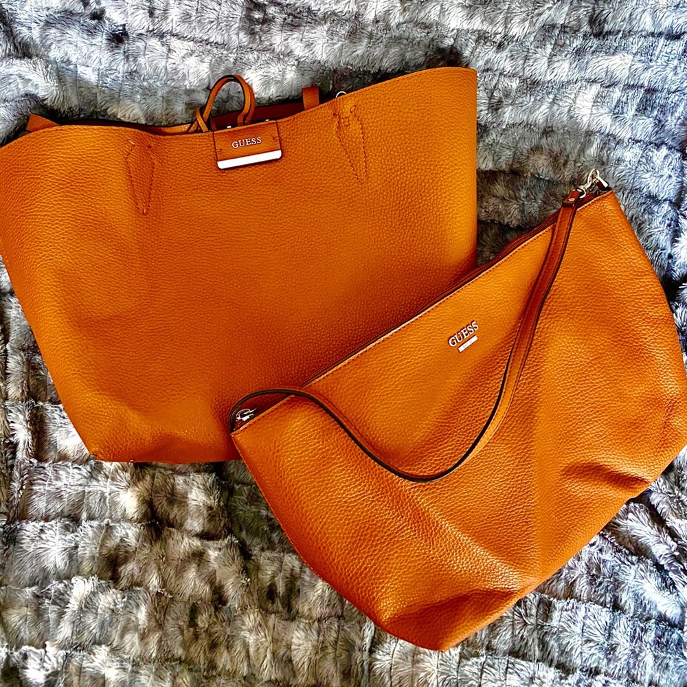 Reversible Guess Purse with extra pocket purse